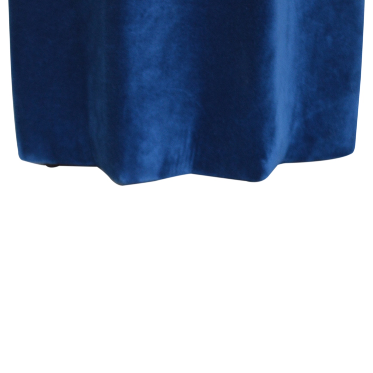 Blue Velvet Star Footstool - Image 7