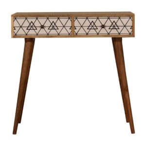 Triangular Console Table