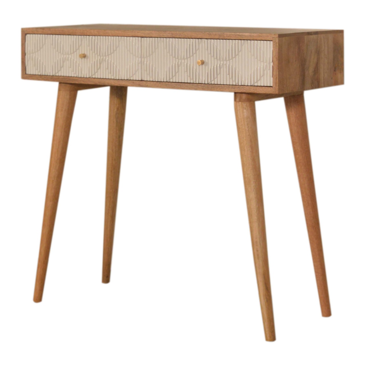 Milan White Console Table - Image 3