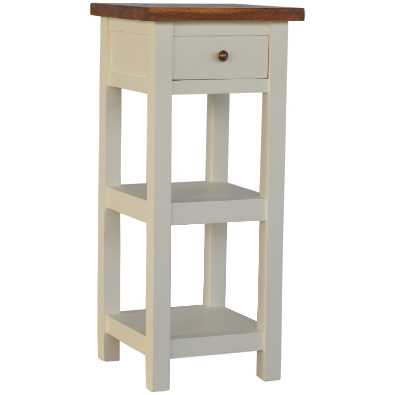Country Two Tone Telephone Table - Image 2
