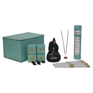 Temple Burner Fountain Set (Floral)