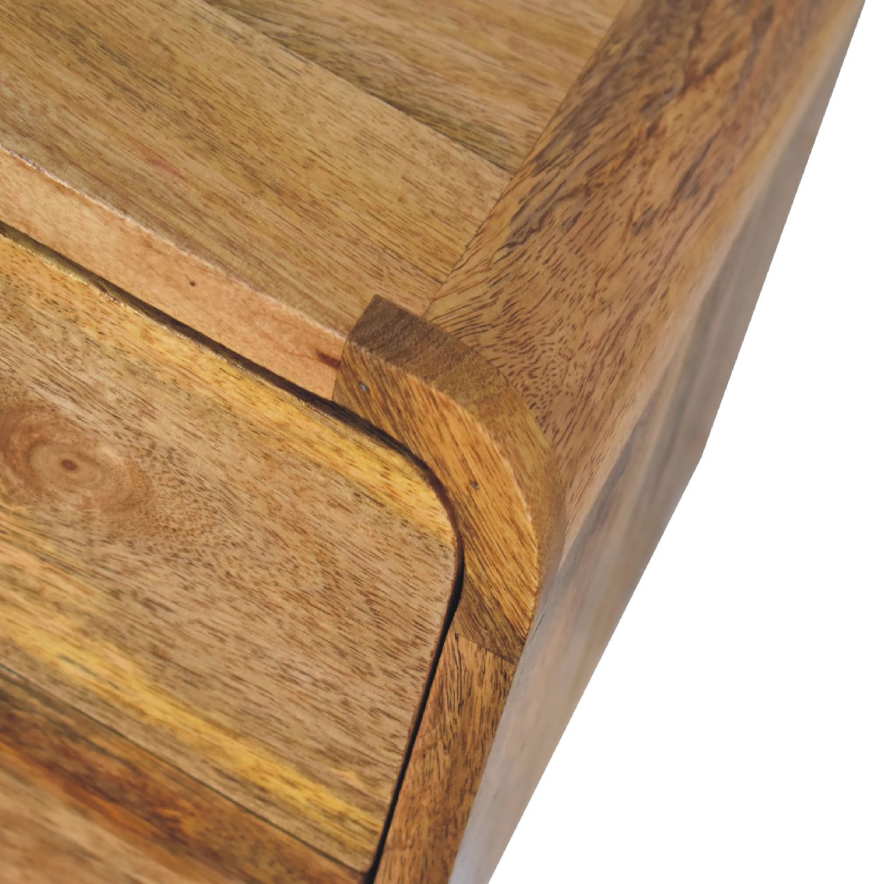 Mini Curve Oak-ish Floating Bedside - Image 5