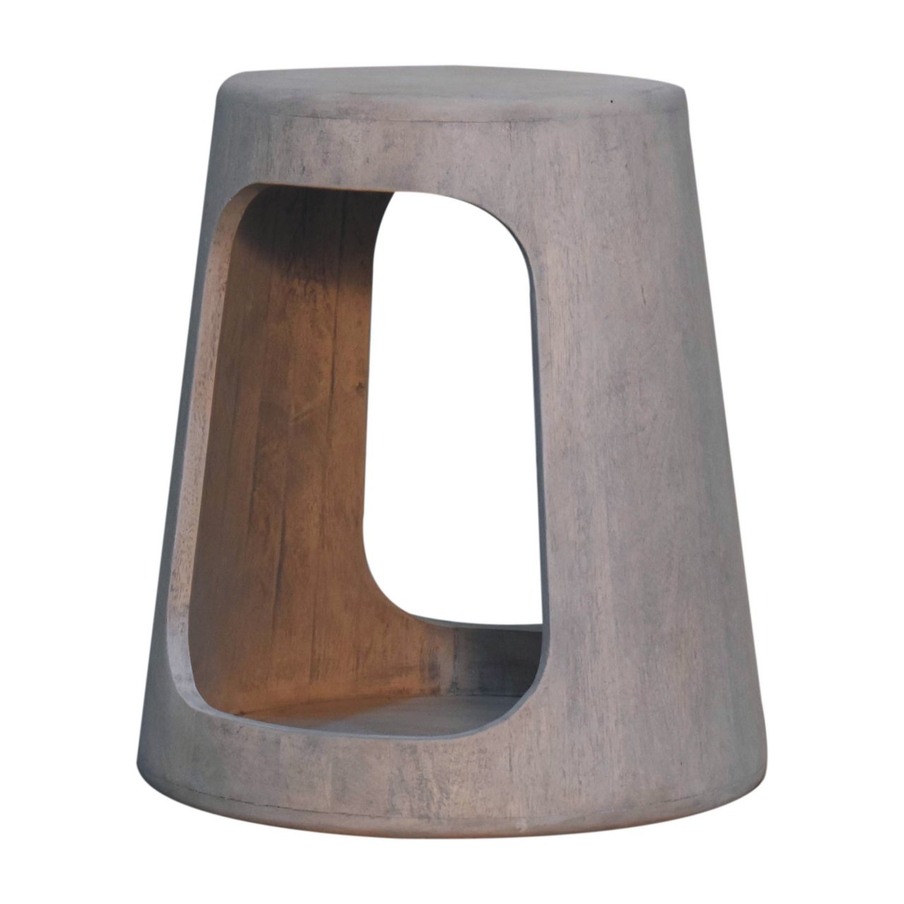Acid Wash Open Side Table - Image 3