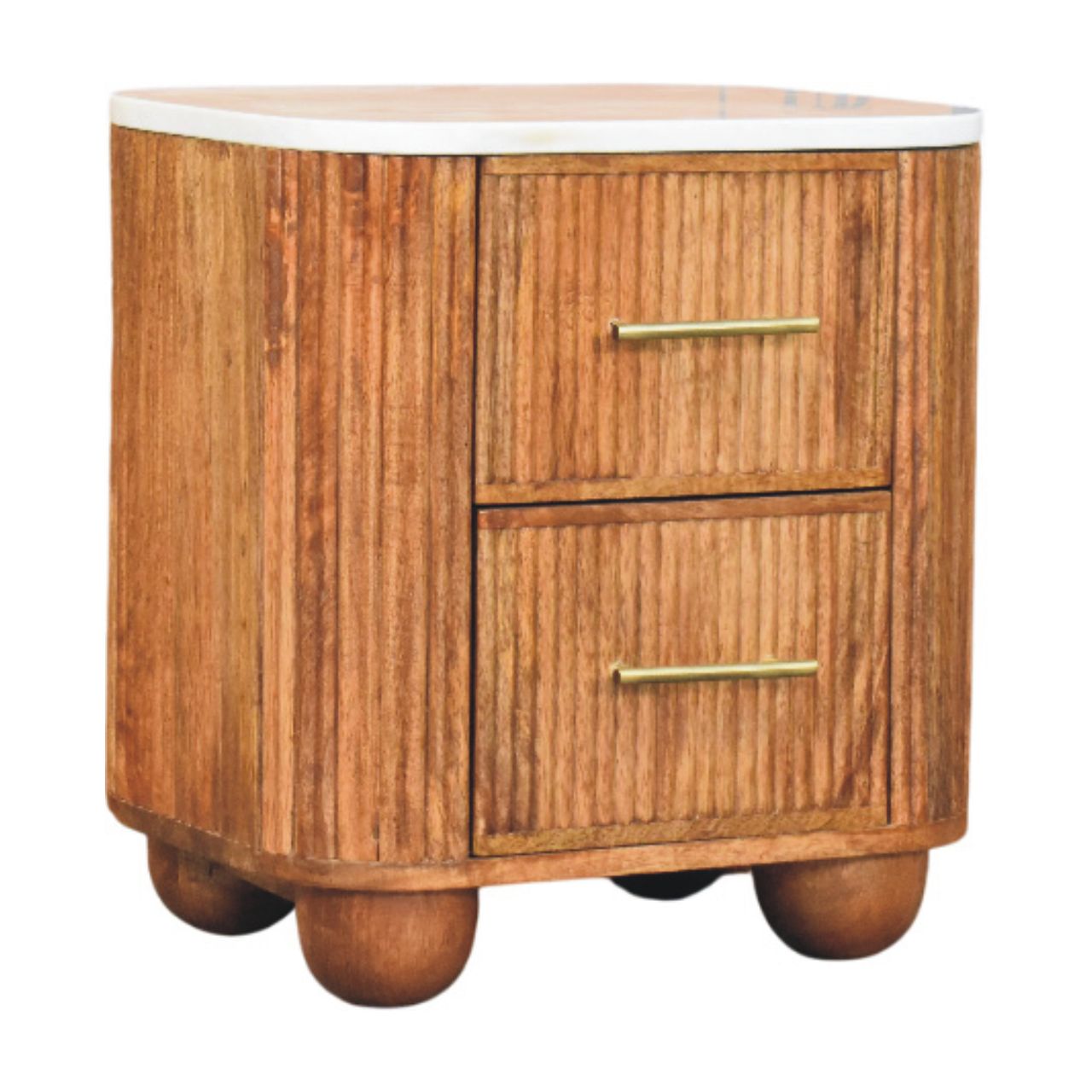 Aurora Marble Bedside - Image 3