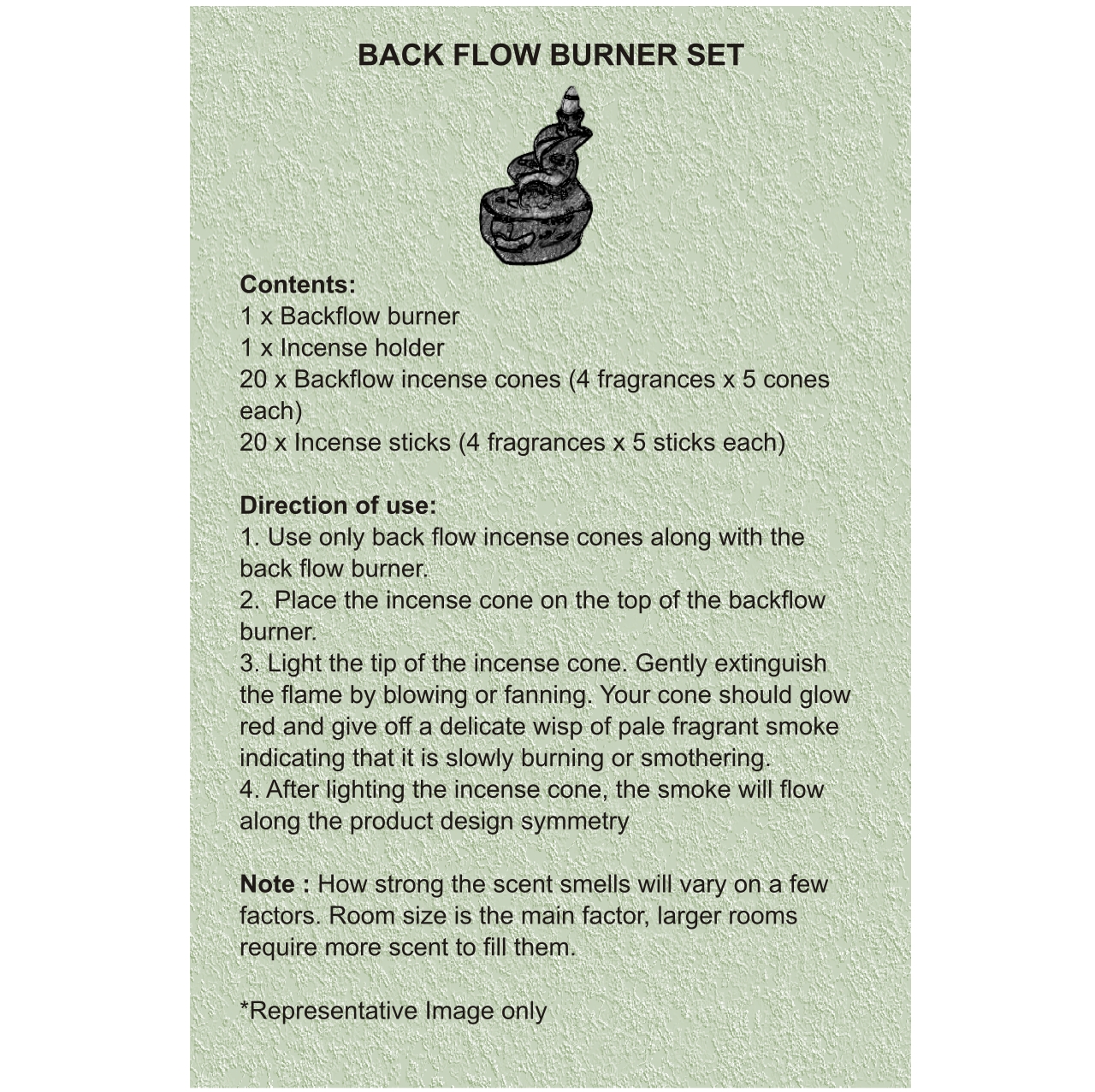 Level Flow Fountain Set (Floral) - Image 9