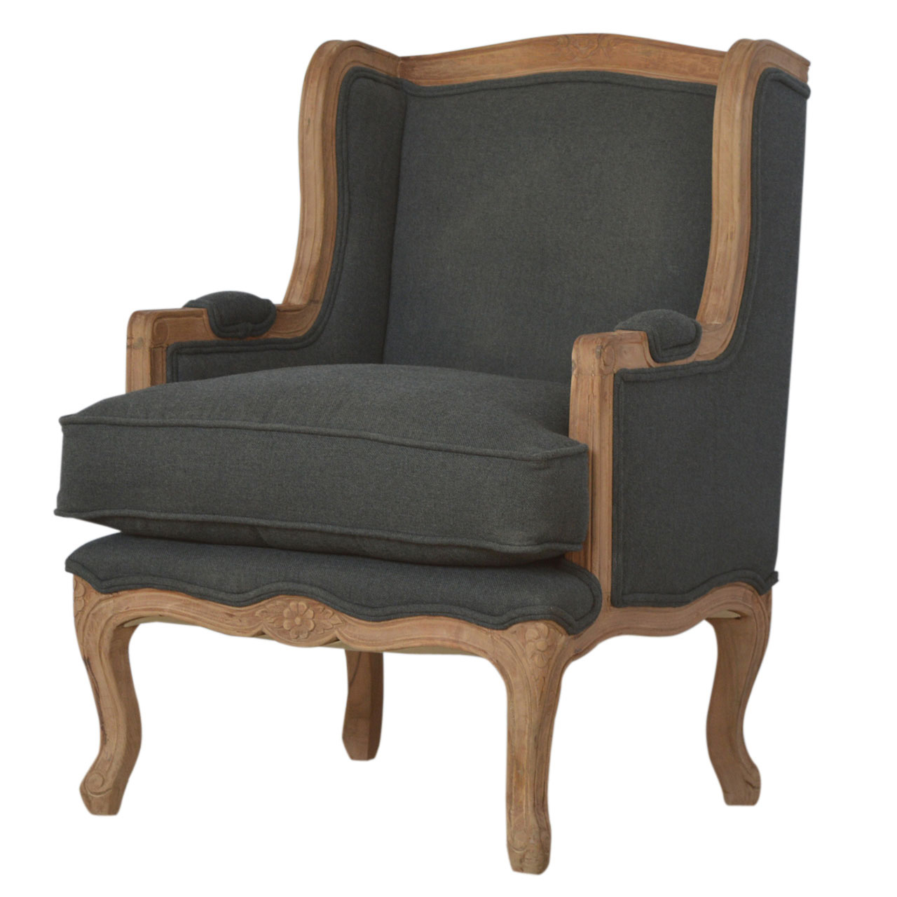 French Carved Chair - Image 3